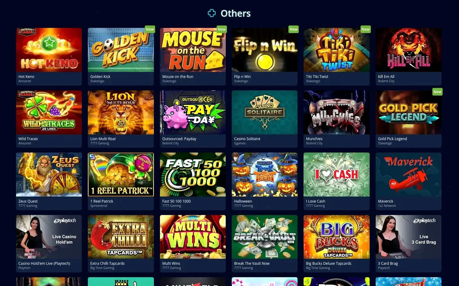 Caspero Casino Bonusübersicht